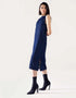 DENIM MIDI DRESS